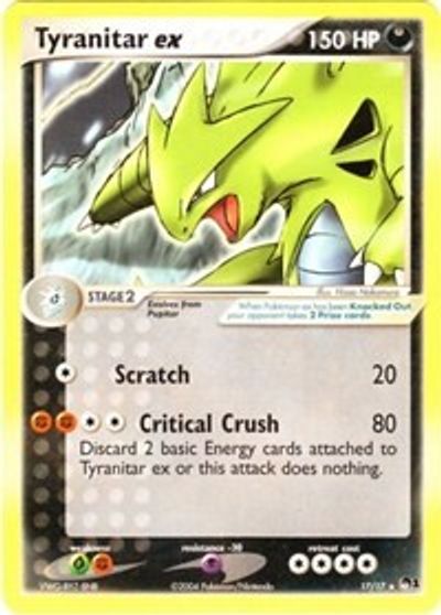Tyranitar ex (Non-Holo) card art