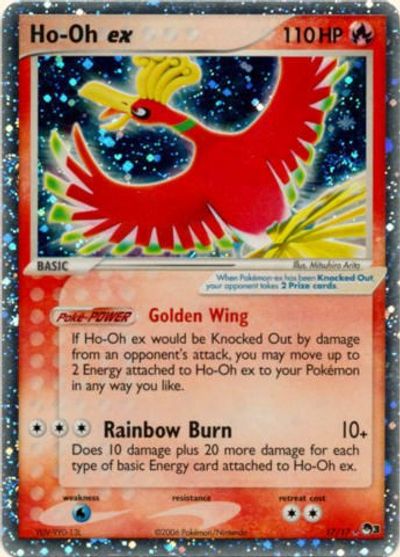Ho-Oh ex (Holo) card art