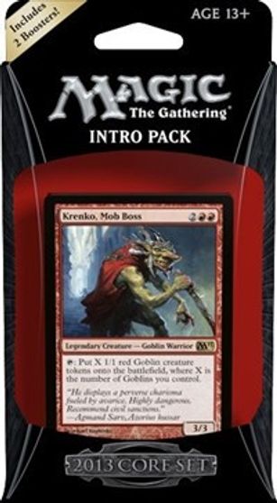 Magic 2013 Intro Pack - Mob Rule (Red) card art