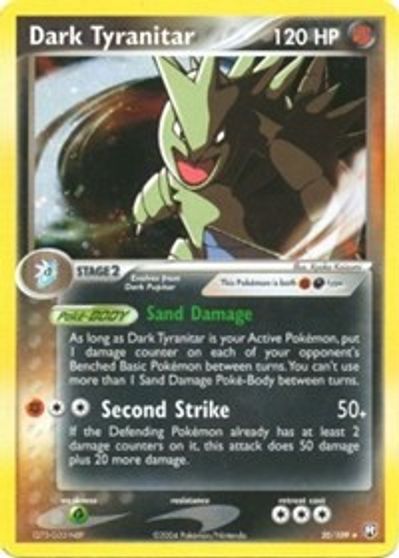 Dark Tyranitar - 20/109 (EX Team Rocket Returns) card art