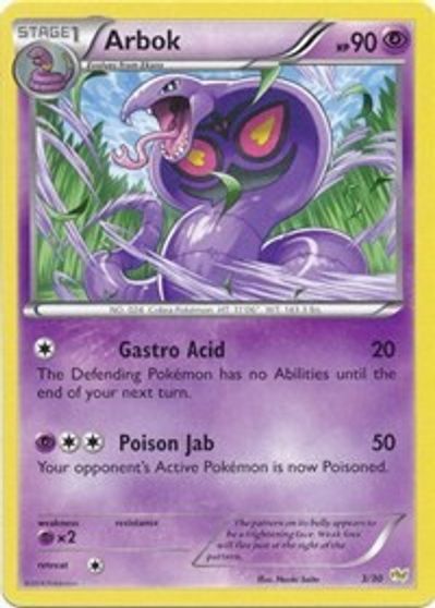 Arbok card art