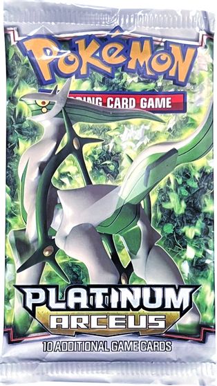 Arceus Booster Pack card art