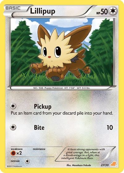 Lillipup (#27) card art