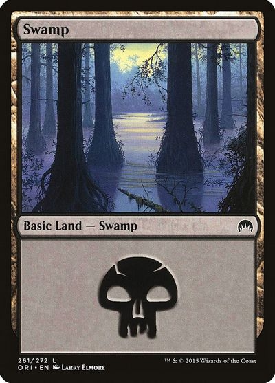 Swamp (261) card art