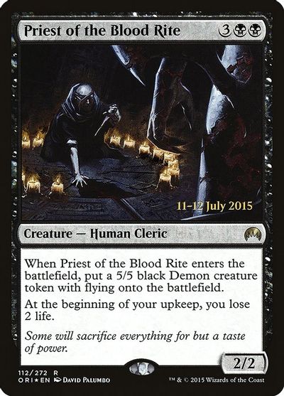 Priest of the Blood Rite card art