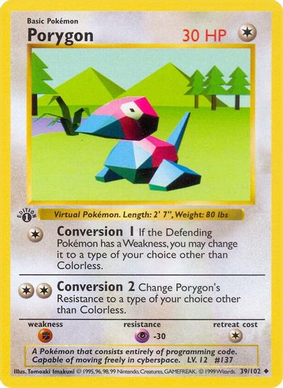 Porygon card art