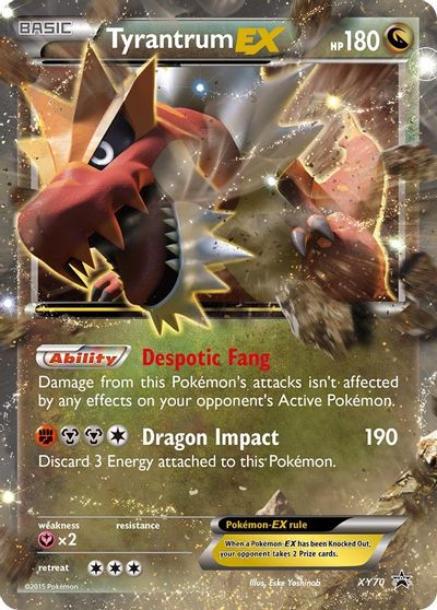 Tyrantrum EX card art