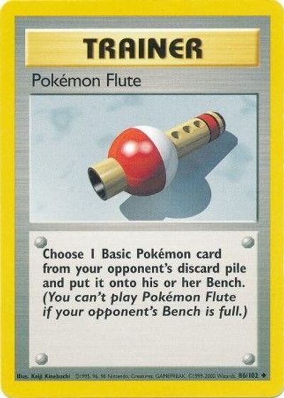 Pokemon Flute card art