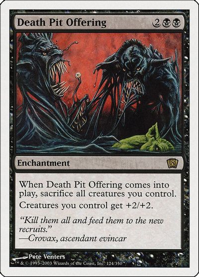 Death Pit Offering card art
