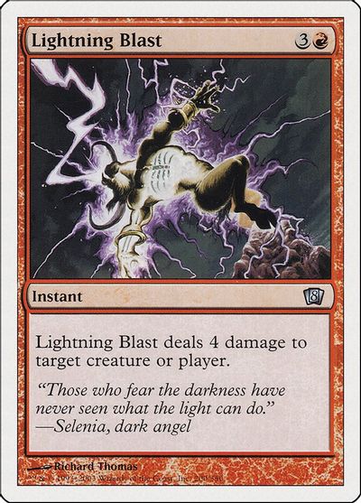 Lightning Blast card art