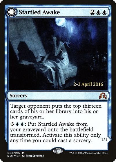 Startled Awake card art