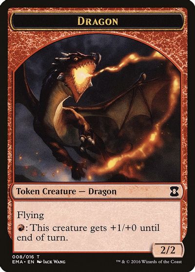 Dragon Token card art