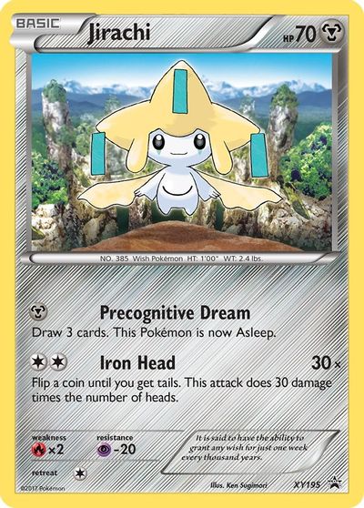 Jirachi - XY195 card art