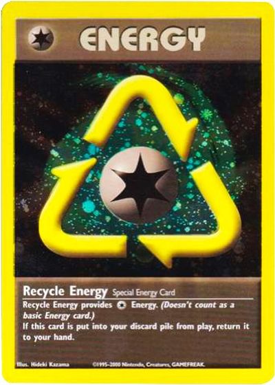 Recycle Energy (WotC 2002 League Promo) card art