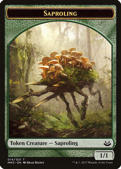 Saproling Token card art