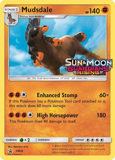 Mudsdale - SM20 (Prerelease) card art