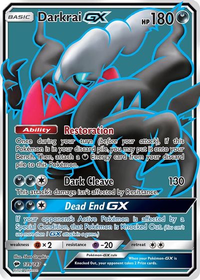 Darkrai GX (Full Art) card art
