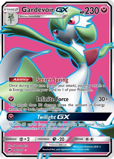 Gardevoir GX (Full Art) card art