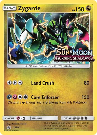 Zygarde - SM48 (Prerelease) card art