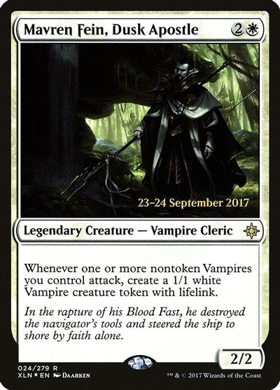 Mavren Fein, Dusk Apostle card art