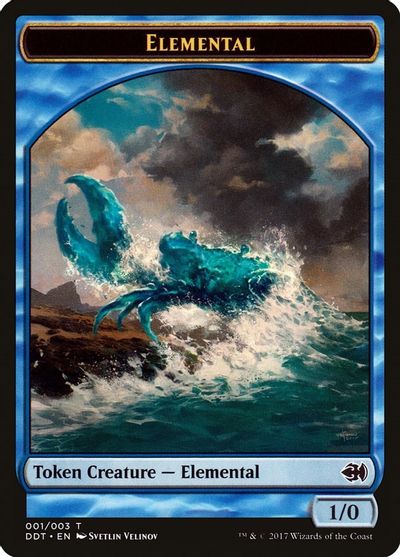 Elemental Token card art
