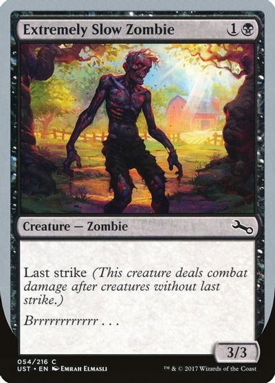 Extremely Slow Zombie (A) card art