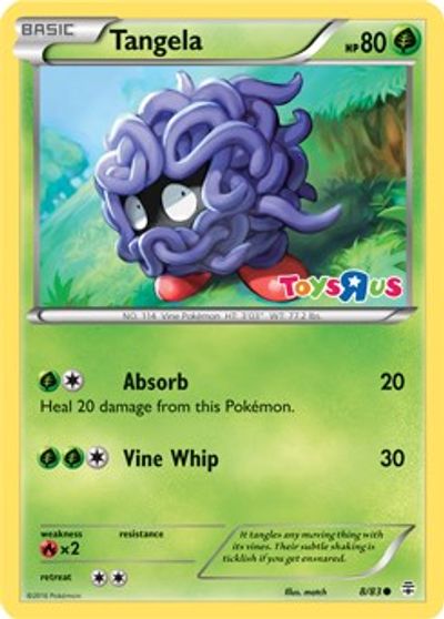 Tangela - 8/83 (Toys R Us Promo) card art