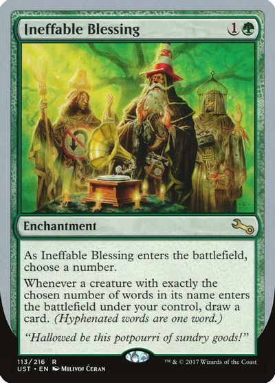 Ineffable Blessing (F) card art