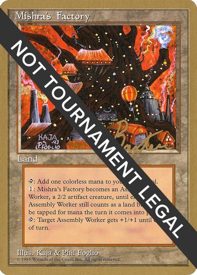 Mishra's Factory - 1996 George Baxter (4ED) card art