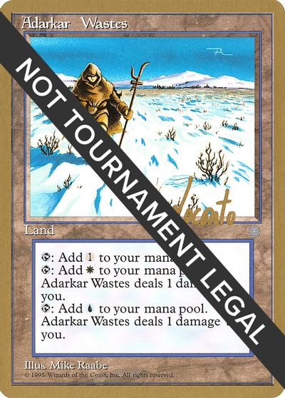 Adarkar Wastes - 1996 Michael Loconto (ICE) card art