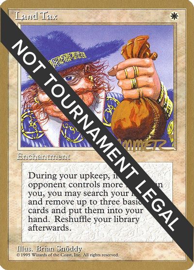Land Tax - 1996 Preston Poulter (4ED) card art
