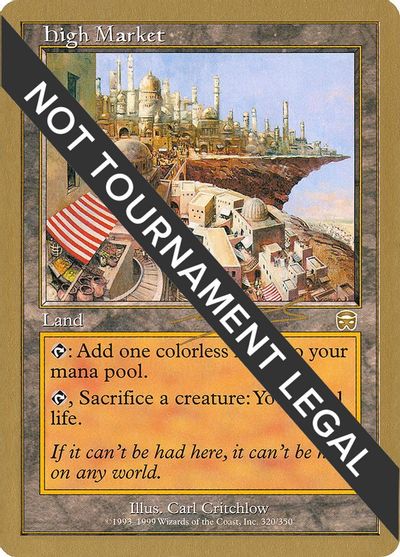 High Market - 2000 Nicolas Labarre (MMQ) card art