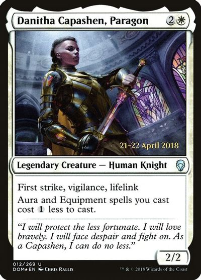 Danitha Capashen, Paragon card art