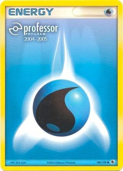 Water Energy (2004-2005) card art