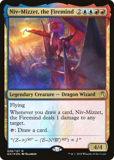 Niv-Mizzet, the Firemind card art