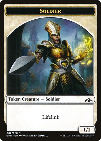 Soldier Token card art