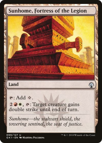 Sunhome, Fortress of the Legion card art