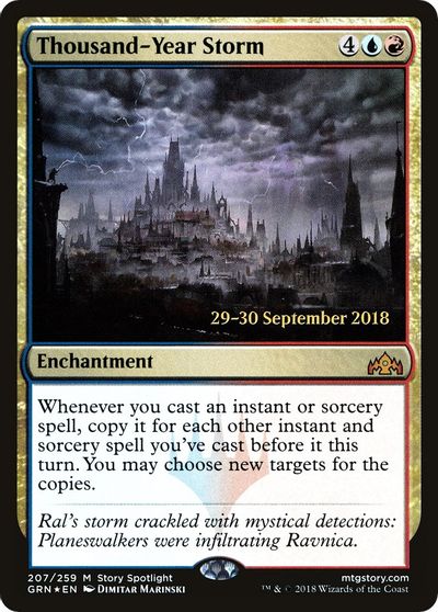 Thousand-Year Storm card art