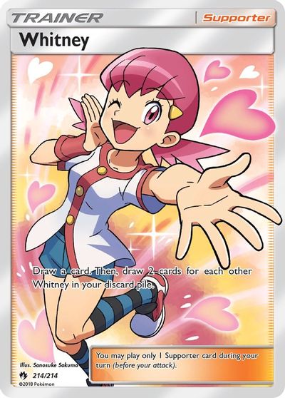 Whitney (Full Art) card art