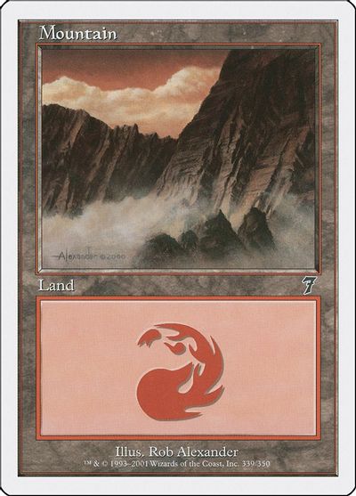 Mountain (339) card art