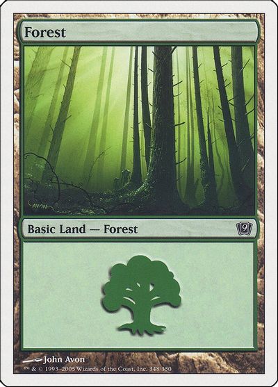Forest (348) card art