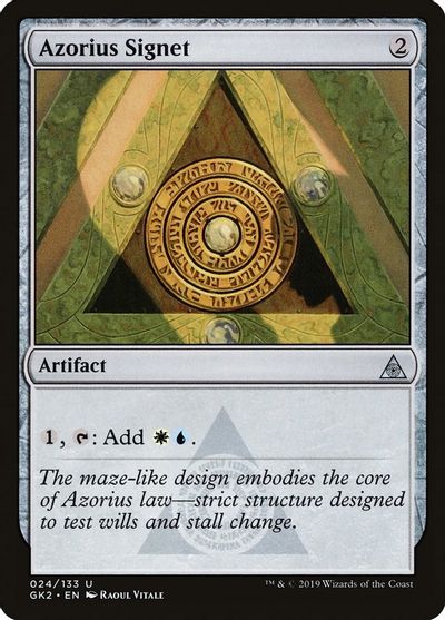 Azorius Signet card art