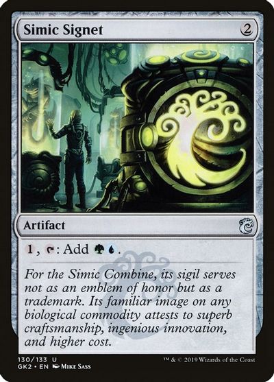 Simic Signet card art