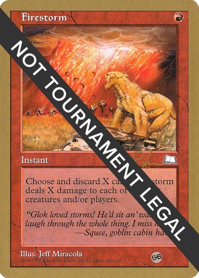 Firestorm - 1998 Ben Rubin (WTH) (SB) card art