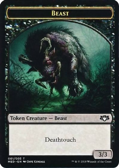 Beast Token card art