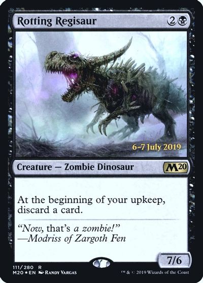 Rotting Regisaur card art