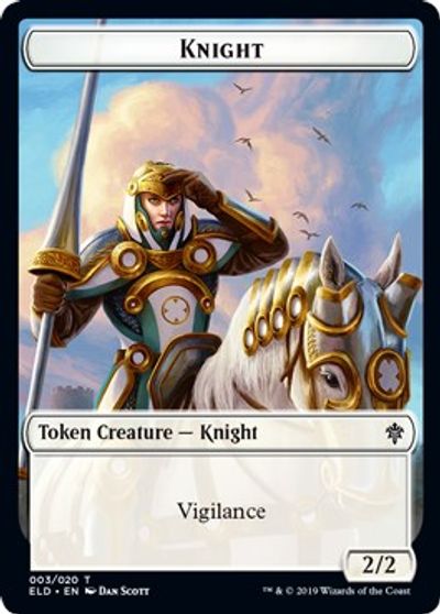 Knight Token card art