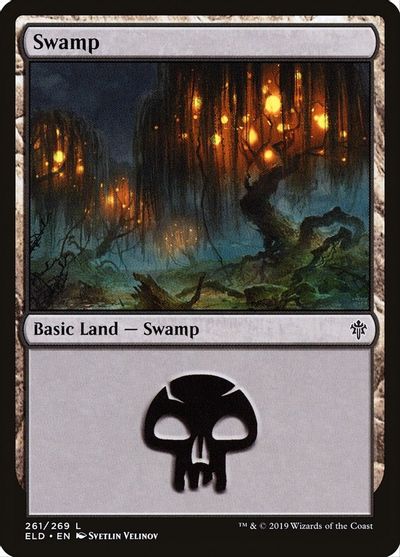 Swamp (261) card art