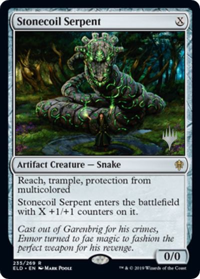 Stonecoil Serpent card art