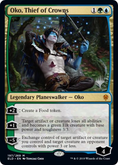 Oko, Thief of Crowns card art